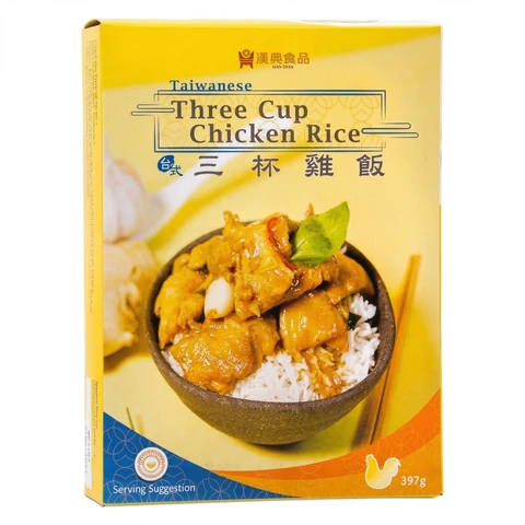 Han Dian Taiwanese Three Cup Chicken Rice 397g