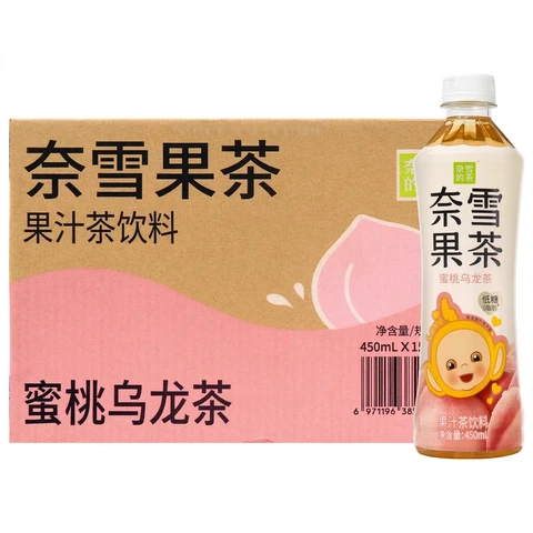 NAYUKI Peach Oolong Tea Drink   with sweeteners 450ml×15