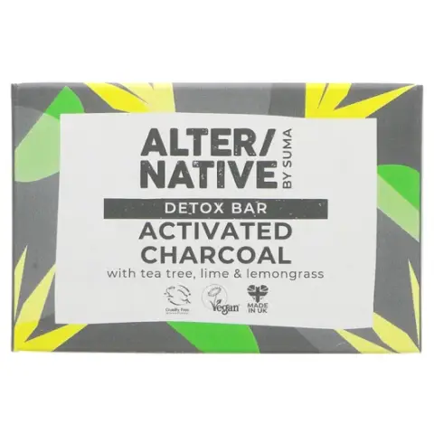 Alter/native By Suma Skincare-Detox Bar-Charcoal