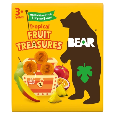 BEAR Tropical Fruit Treasures 100g