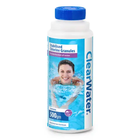 Clearwater 1/2 Size Pool Starter Kit - (UN3077 x 500g / UN1760 x 500g)