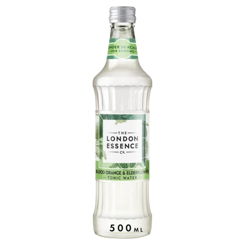 London Essence Orange & Elderflower Tonic Water 500Ml