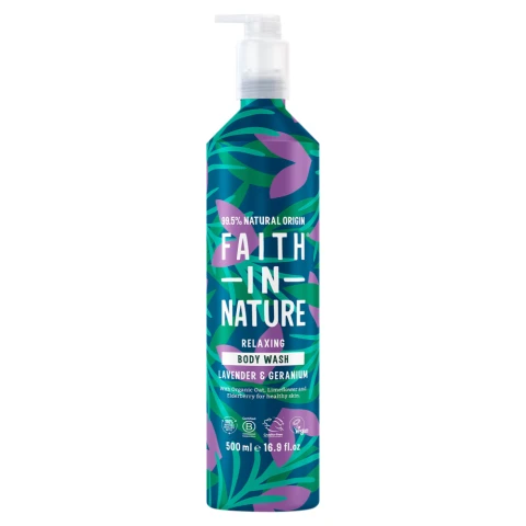 Faith in Nature Lavender & Geranium Body Wash 500ml