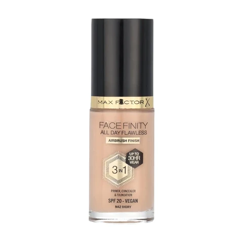 Max Factor Facefinity All Day Flawless 3-in-1 Foundation 30 mL - N42 Ivory