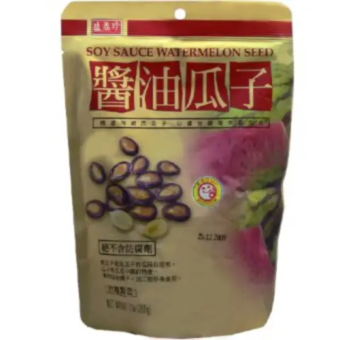 Triko Foods Salted Watermelon Seeds - Soy Sauce 180g 盛香珍醬油瓜子 180g