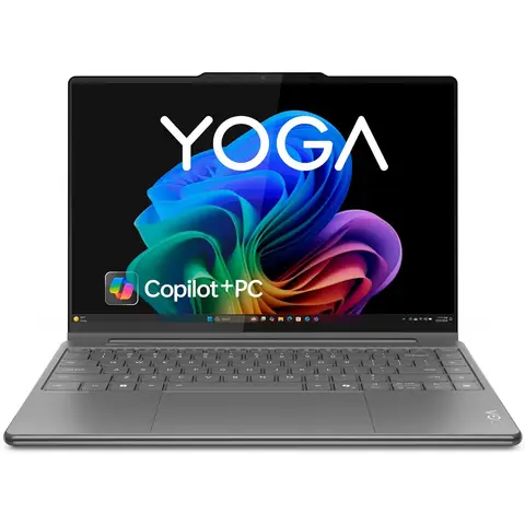 Lenovo Yoga 9i 2-in-1 Aura Edition Laptop | Copilot+ PC KI | 14 Zoll WQUXGA OLED Touchscreen | Intel Core Ultra 7 | 32GB RAM | 1TB SSD | Intel Arc 140V Grafik | Windows 11 Home | QWERTZ | Luna