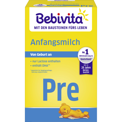 Bebivita PRE Anfangsmilch ab Geburt 500g