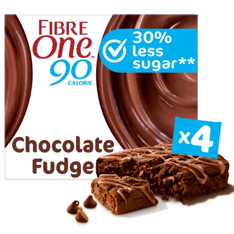 Fibre One Snack Bars Chocolate Fudge Brownie 96G