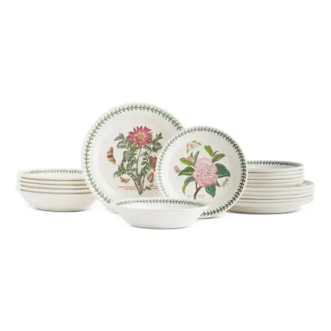 Portmeirion Botanic Garden 18 Piece Dinner Set - Assorted Designs