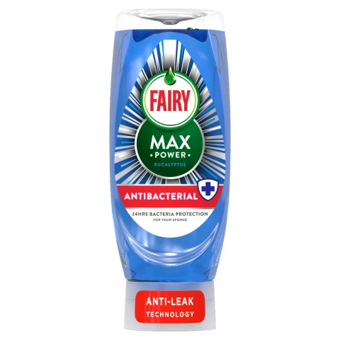Fairy Max Power Washing Up Liquid Antibacterial 450ML