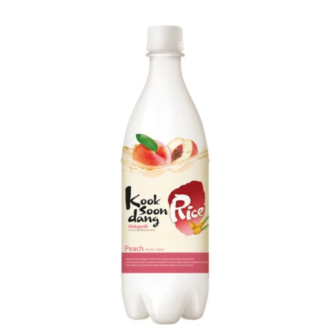 KSD Rijst Makgeolli Perzik 750ml (Alc. 3%)