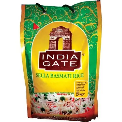 India Gate Basmati-Reis Sella 5 kg