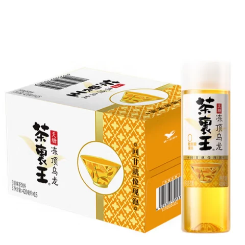 Uni-President Tea King Sugar-Free Dong Ding Oolong Tea 420ml*15 Bottles (Case)