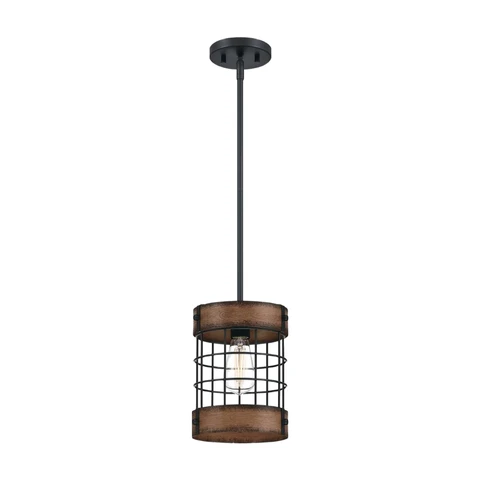 Westinghouse - Langston Pendelleuchte - Matt Schwarz