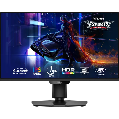 MSI MAG 275UPD E14 27" Gaming Monitor | 4K UHD | 144 Refresh Rate | Adaptive Sync | Dual Mode UHD 144Hz/FHD 288Hz