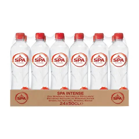 SPA Intense Sparkling Mineral Water - 24 x 500 ml