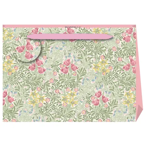 Morris & Co Bower Spring Green Large Gift Bag