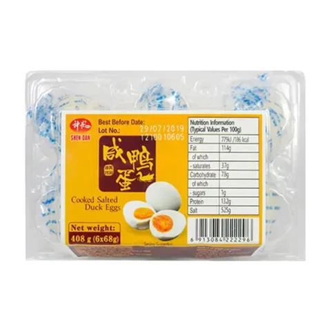 Shendan Salted Duck Eggs 408g