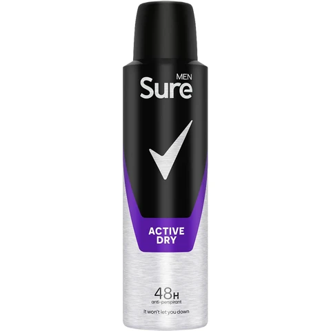 Sure FM Apa Active Dry Anti-Perspirant 150ml