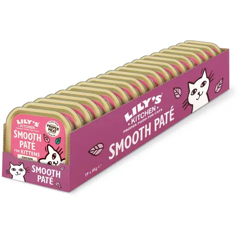 Lily's Kitchen Pâtée au poulet pour chaton - 19 x 85 g