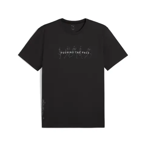 Puma Graphics Running Illustration Tee Men's - Puma Black