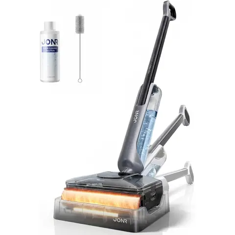 JONR H2 PRO aspirateur eau et poussière, 20000 Pa, conception innovante sans odeur. | Auto-nettoyage économe en énergie PTC, réservoir d'eau de 1500 ml, position à plat à 180°, adapté pour cuisine, séchage rapide et sans odeur, chambre et salon