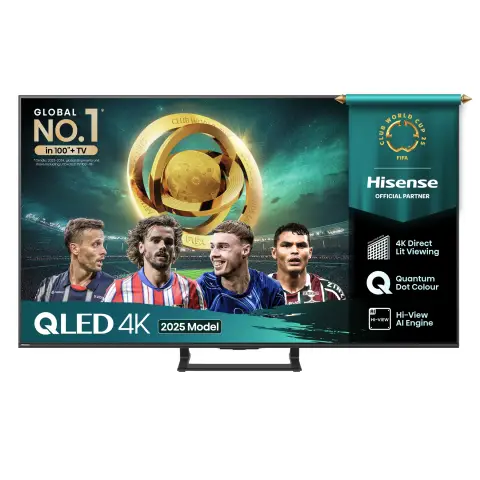 Hisense 50"A7Q QLED 4K HDR Smart VIDAA OS TV-50A7QTUK