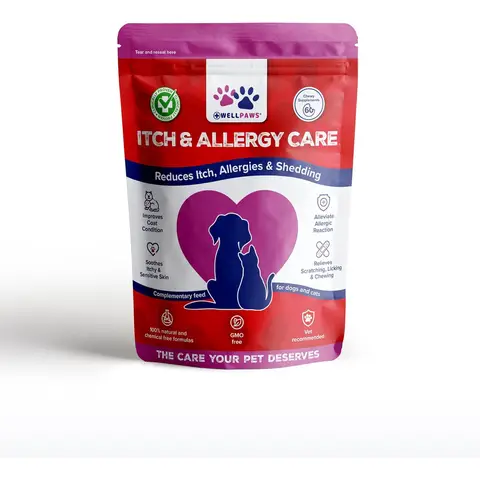 Wellpaws Itch & Allergy Chewable for Dogs & Cats 180g