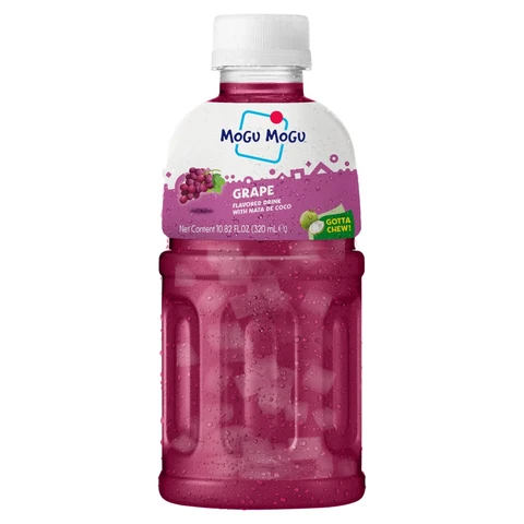 Mogu Mogu Grape Drink with Nata de Coco 320ml