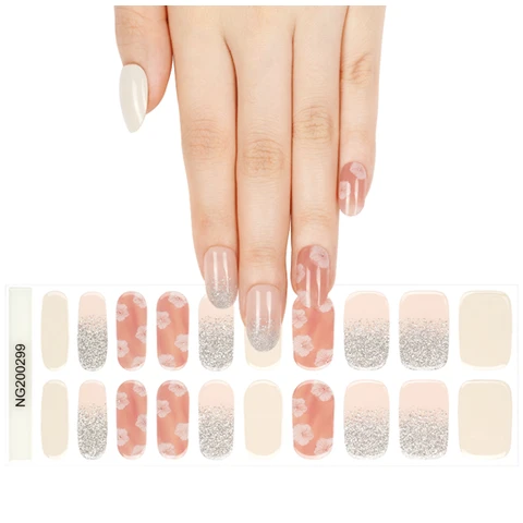 MeoMagic-Accessories-gel nail stickers-20pcs-14-136