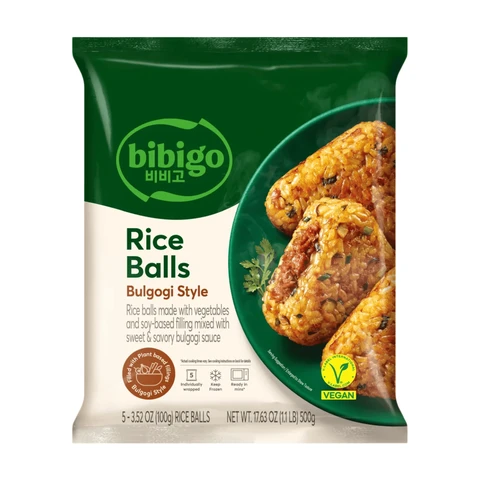 bibigo Rice Ball Bulgogi Style 500g