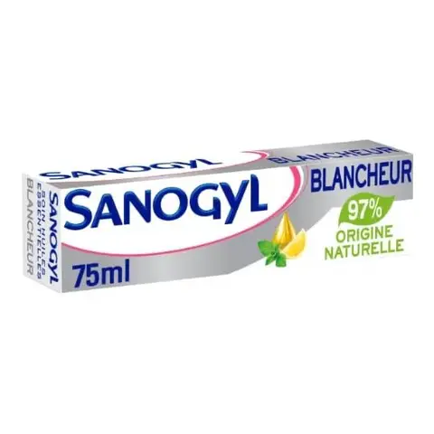 SANOGYL - Dentifrice Blancheur Huiles Essentielles - 75ml