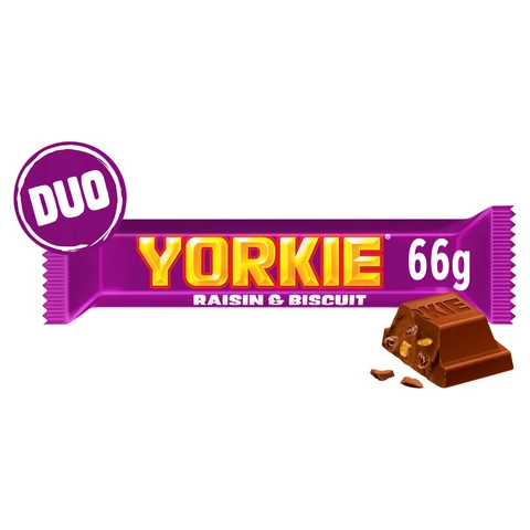 Yorkie Raisin & Biscuit Duo 66g