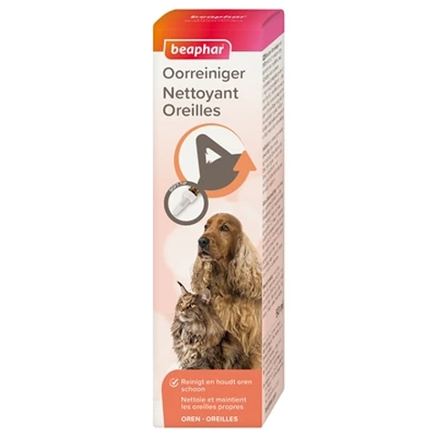 Beaphar Lotion nettoyante pour les oreilles pour chien et chat - 50 ml