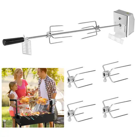 Elektrischer Drehgrill für Grillgut