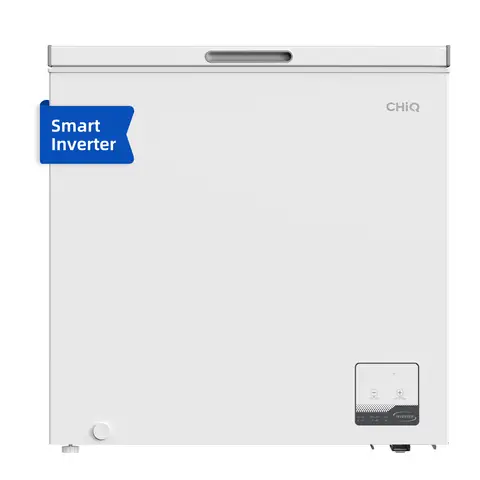 CHiQ JKR199DWE 199L Chest Freezer - Digital Inverter - White - E Rated