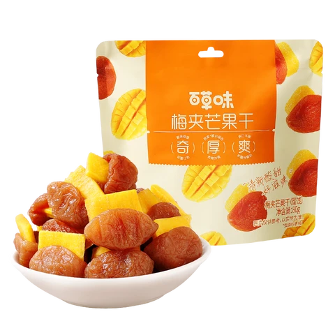 Bai Cao Wei, mangue séchée avec prune, 80g