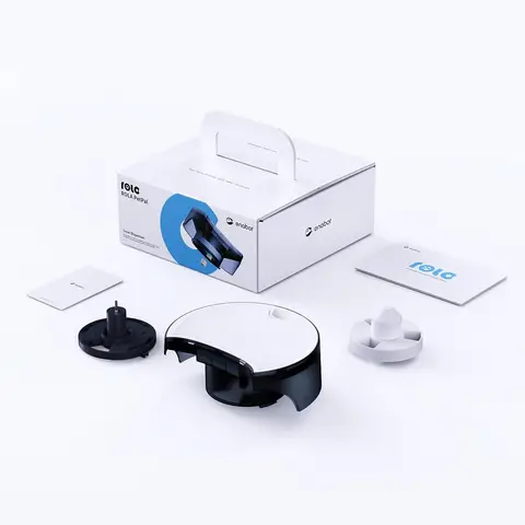 Enabot Rola Petpal Distributeur de friandises pour animaux, Alimentation horodatée & quantitative, Télécommande, Distribution automatique