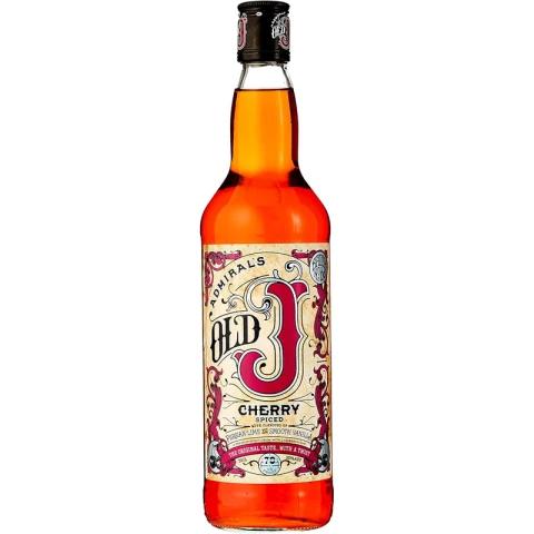 Admiral's Old J Cherry Spiced Rum 70cl 35%
