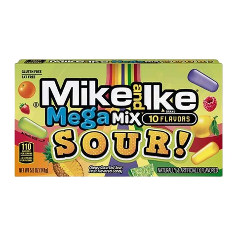 Mike and Ike Mega Mix Sours 120.4g