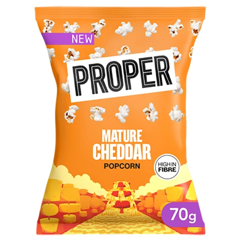 Propercorn Popcorn - Mature Cheddar - 70G