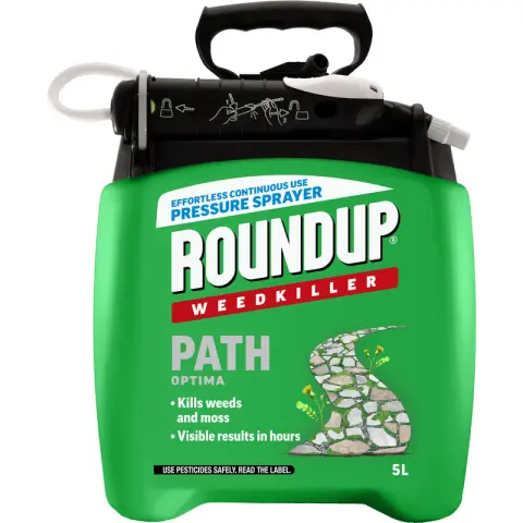 Roundup Path Optima Weedkiller Pump N Go 5l
