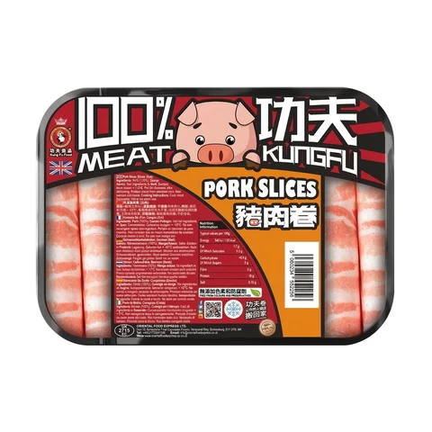 KUNGFU Pork Slices 400g