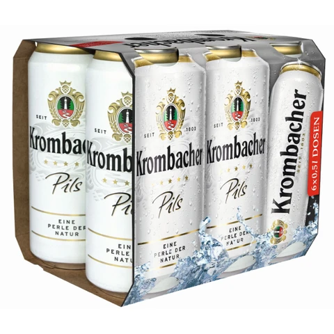 Krombacher Pilsner Dose 6x0.5L