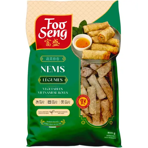 Foo Seng Nems aux légumes - 800 g