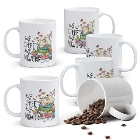 Alphynix 1pc 11oz Get Your Morning Boost with the Hilarious 1pc Funny Coffee Mug! Perfect for Tea, Summer or Winter Drinks. Ideal for Office Use, Parties, and Birthday Gifts!