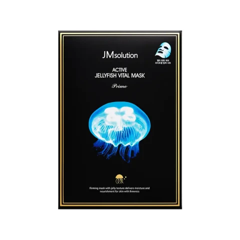 JMsolution Quallen Feuchtigkeitsmaske 10 Stück Quallen Feuchtigkeitsspendend