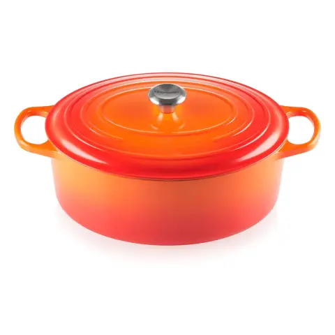 Le Creuset Signature Bräter oval 35cm Backofenrot (21178350902430)