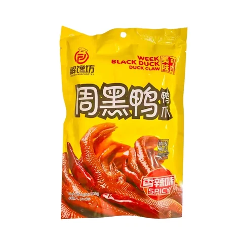 Jiechanfang Zhouheiya Scharfe Entenfüße 105g
