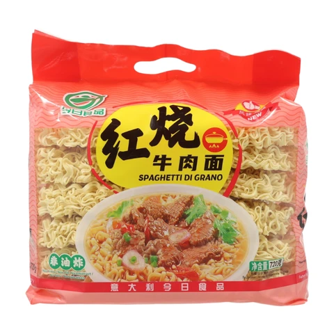 today's food Geschmorte Rindfleisch-Nudelsuppe (Zimmertemperatur) 720g